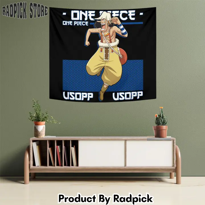Usopp tapestry custom anime wall decor  rp5947820